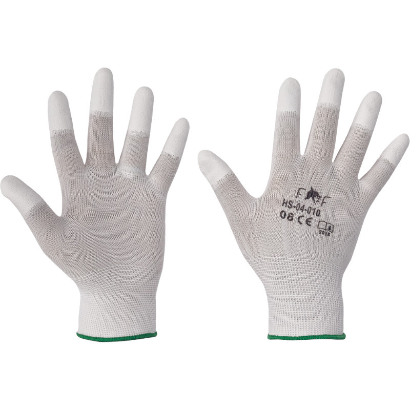 HS-04-010 LARK LIGHT rukavice textil PU prsty