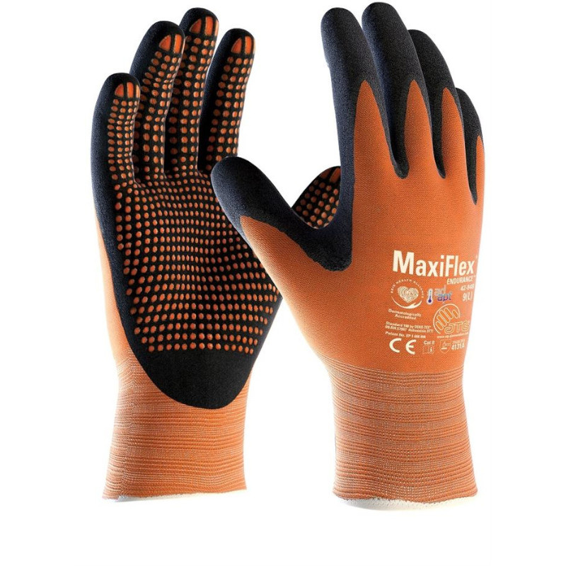 MAXIFLEX Endurance 42-848 rukavice nitril výstupky