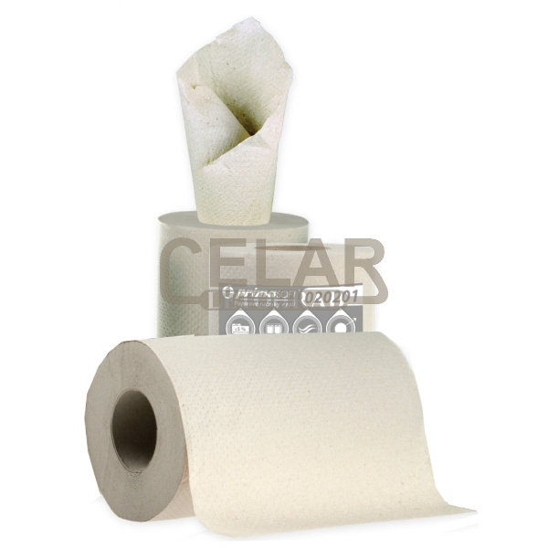MAXI 150m 1-vrstvý papírový ručník role šedý (6ks)