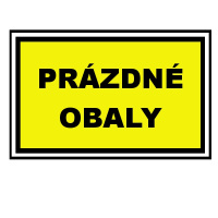 Prázdné obaly 297x210 mm - plast