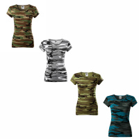 tričko C22 CAMO PURE dámské