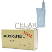 Alkoholtest ALT P - detekční trubičky alkoholu - 10ks