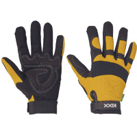 BRICK KIXX rukavice kombinované - žlutá - 10