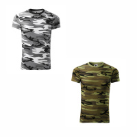 tričko 144 pánské krátký rukáv - camouflage