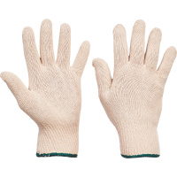 AUKLET rukavice pletené bezešvé bavlněné