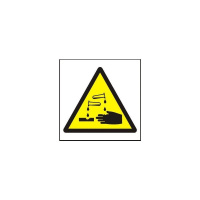 Symbol - riziko koroze 105x105mm - samolepka