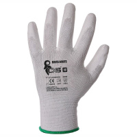 BRITA WHITE CXS rukavice máčené v PU