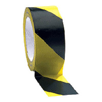 páska žluto-černá samolepící 60mm/66m